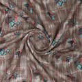 Classy Decorative Print Linen Fabric Material – 470a0781copy