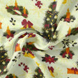 Classy Green & Red Christmas Design Japan Satin Fabric – 5.3