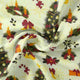 Classy Green & Red Christmas Design Japan Satin Fabric – 5.3