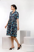 Neavy Blue Floral Print Dress – 52.2 14cb90a9 8a21 4830 8863 da2f81987555