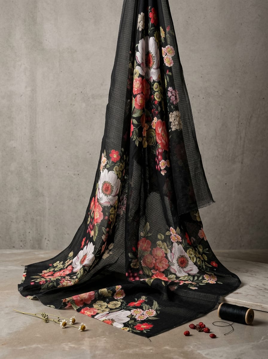 A Midnight Garden in Full Bloom