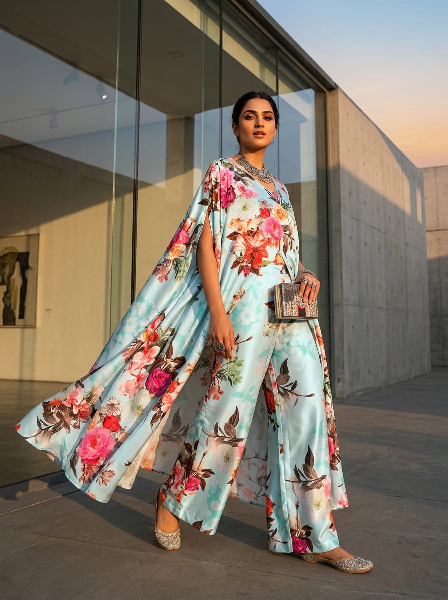 Where Vibrant Blooms Meet a Serene Sky