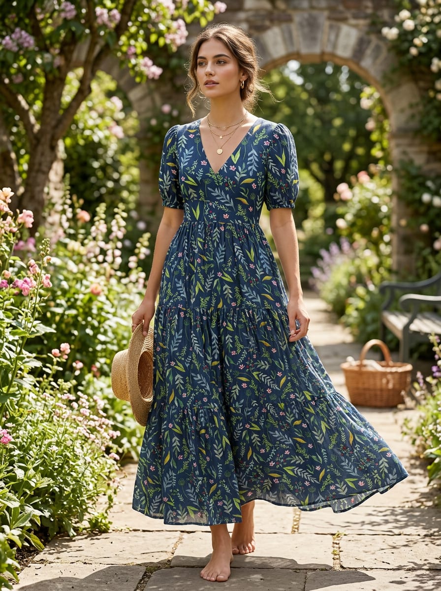 A Print That Whispers of Wild Meadows