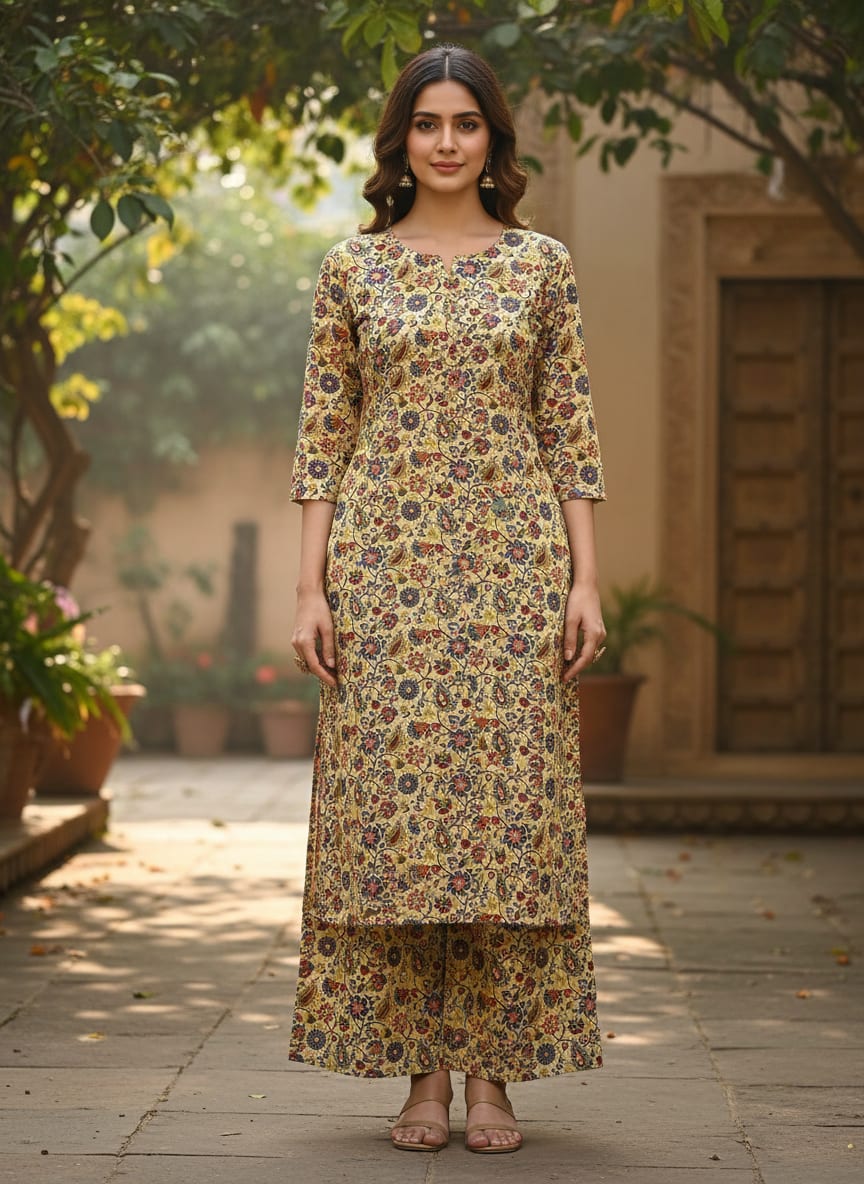Multicolor Ethnic Floral and Paisley Jaal Pure Muslin Digital Printed Fabric