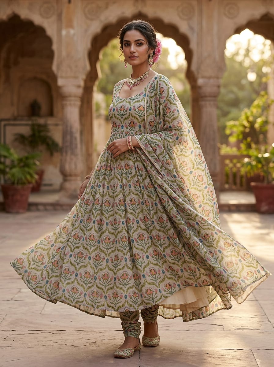 A Garden Woven in Damask Style