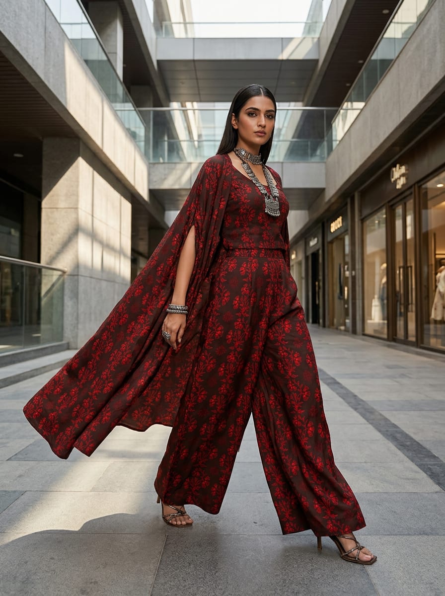 A Classic Motif, Reimagined in Red