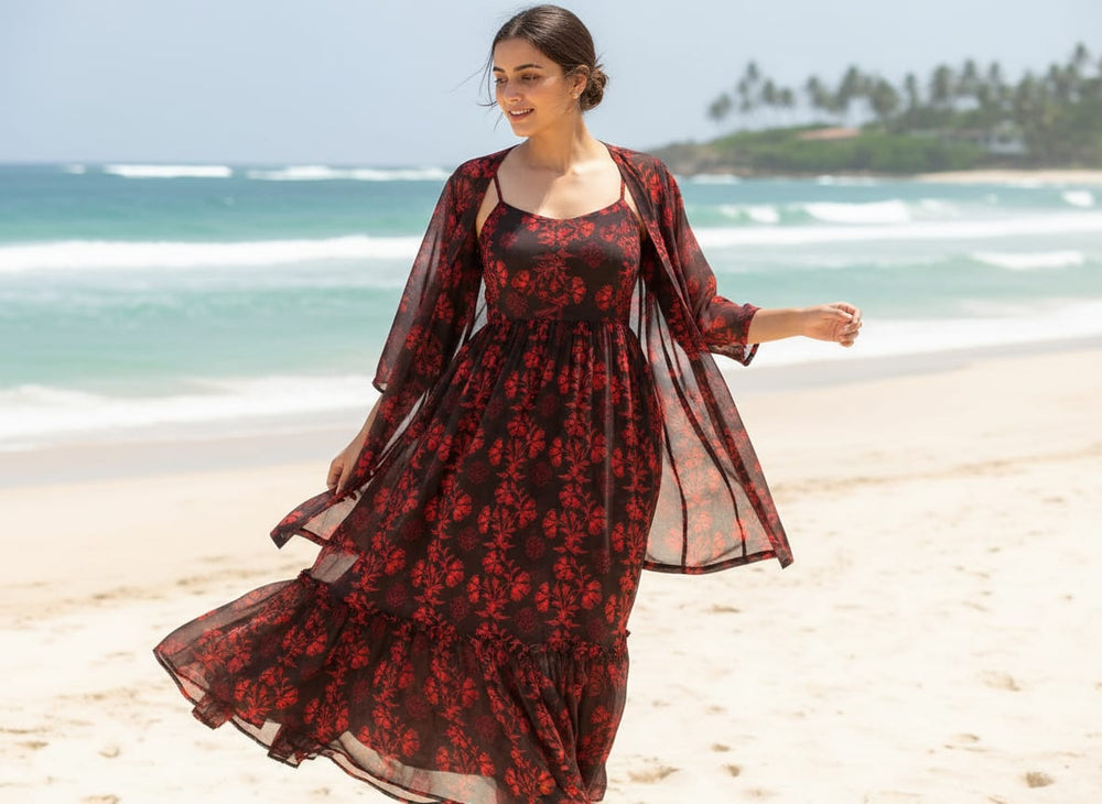 A Classic Motif, Reimagined in Red