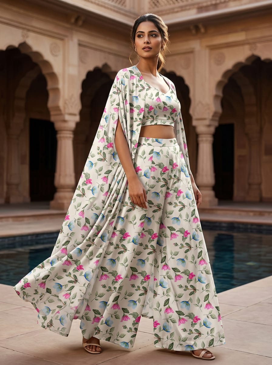 A Print Painted in Gentle Hues