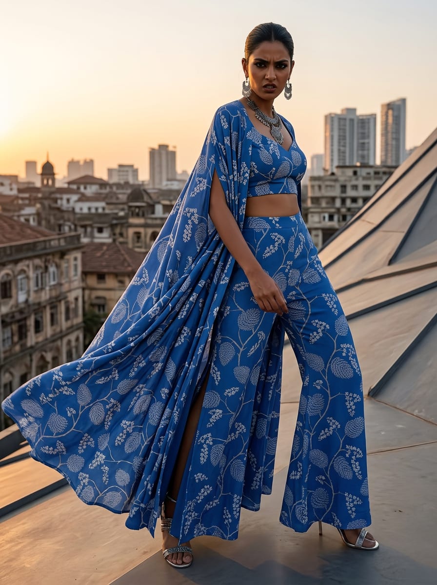 A Classic Vine, Reimagined in Blue