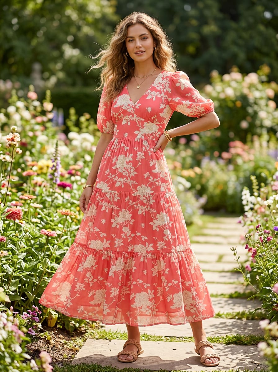 A Classic Floral, Reimagined in Red