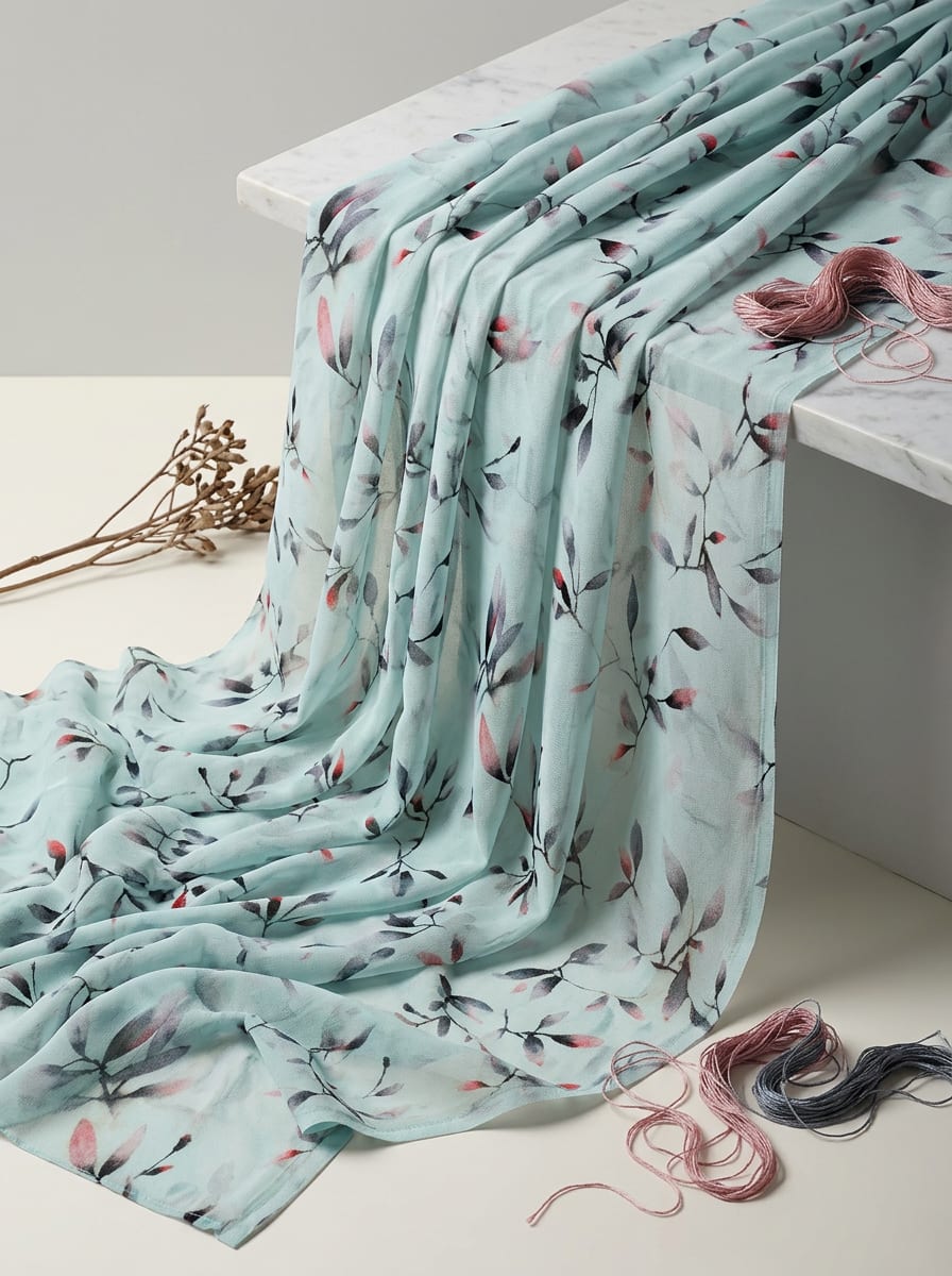 A Print That Breathes on Fabric