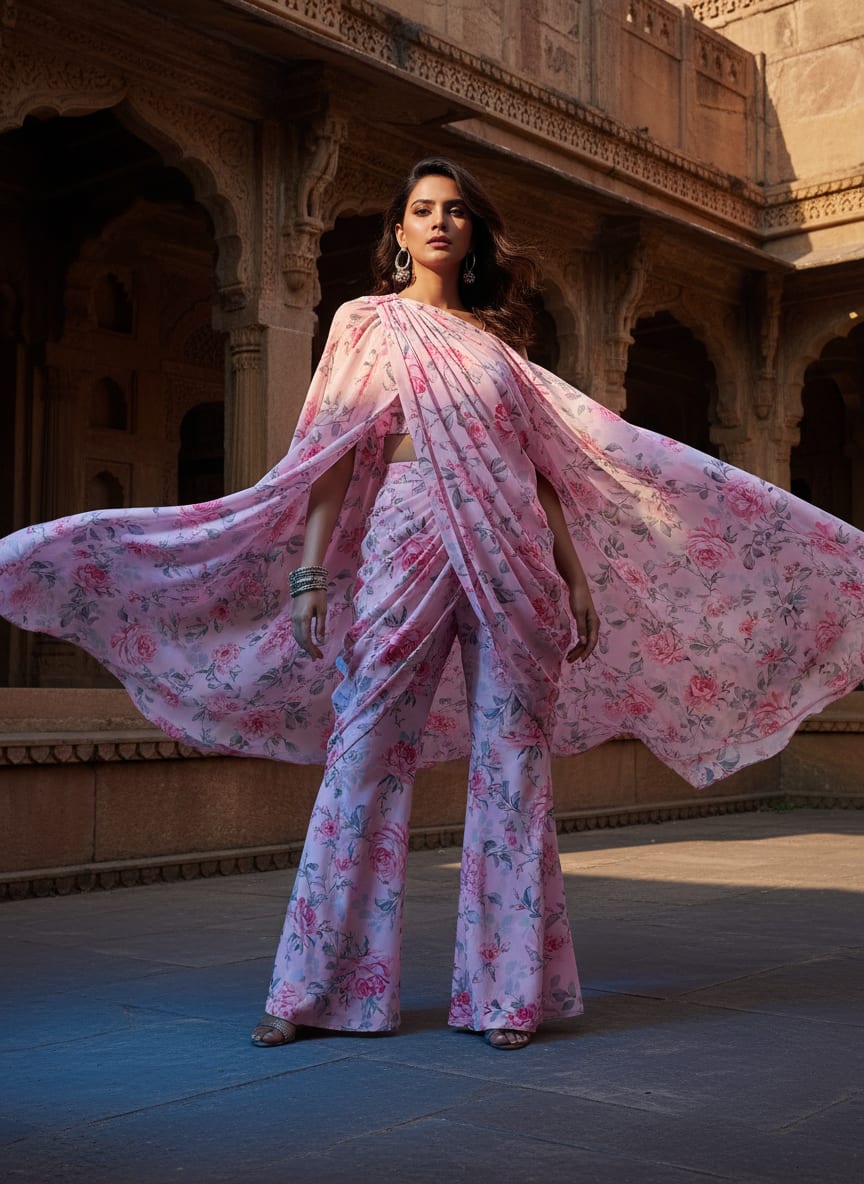 A Print That Blooms with Timeless Romance