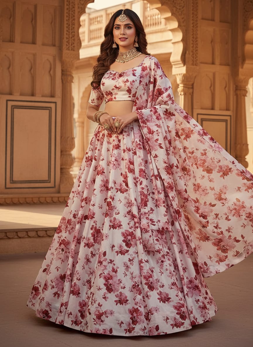 A Design Painted in Petals