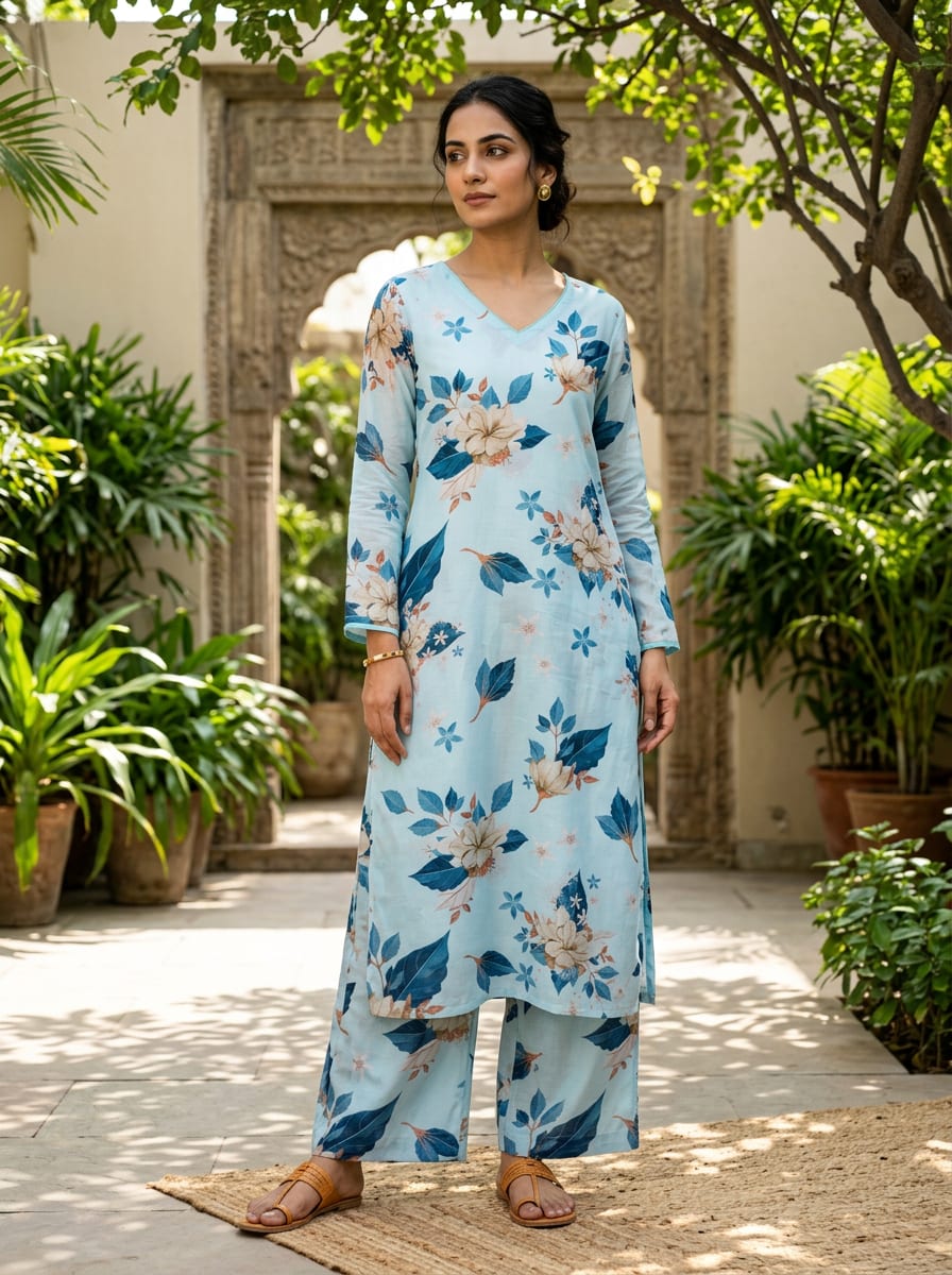 A Print That Breathes with Calm