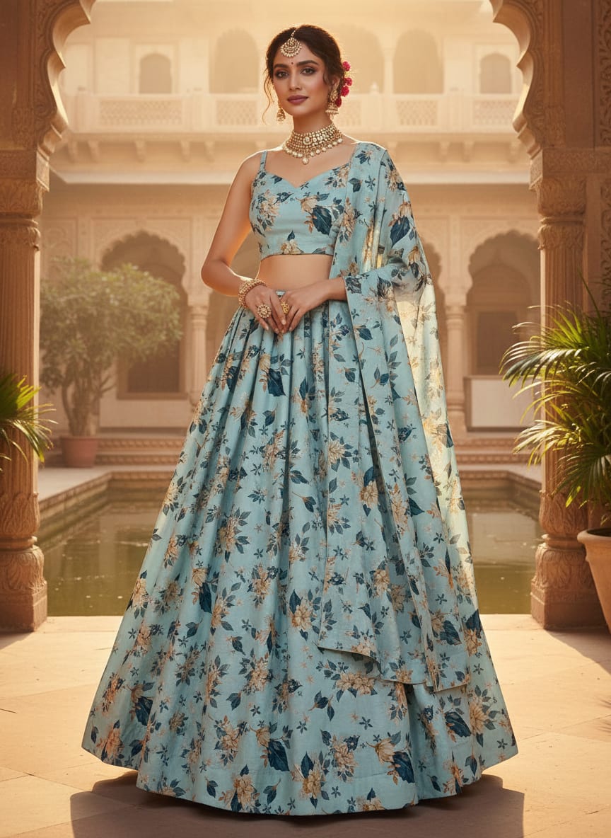 A Print That Breathes with Calm.