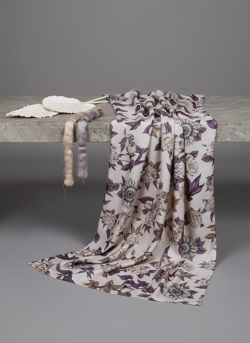 A Floral Print with Vintage Soul