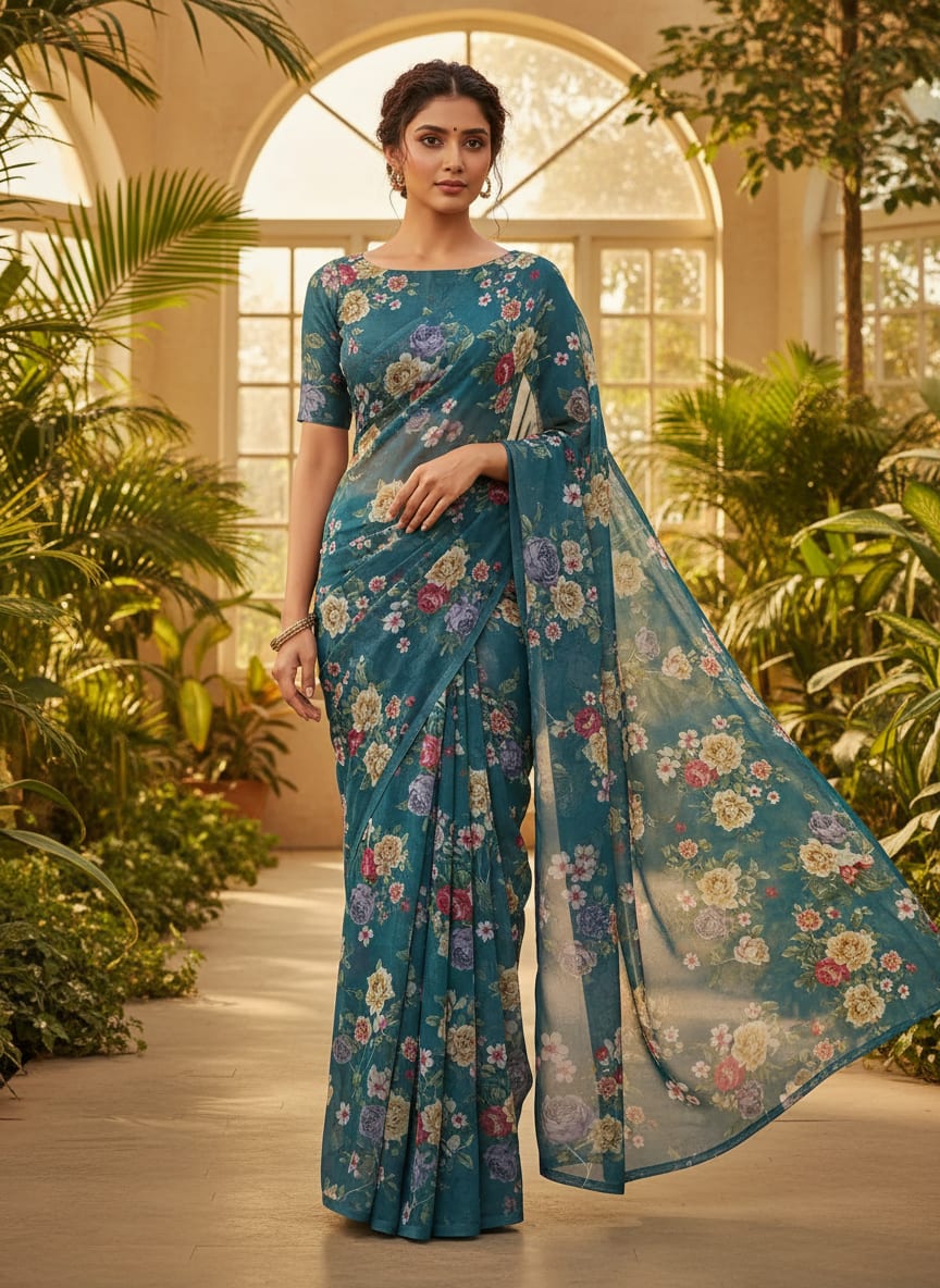 A Garden Captured in Full Bloom