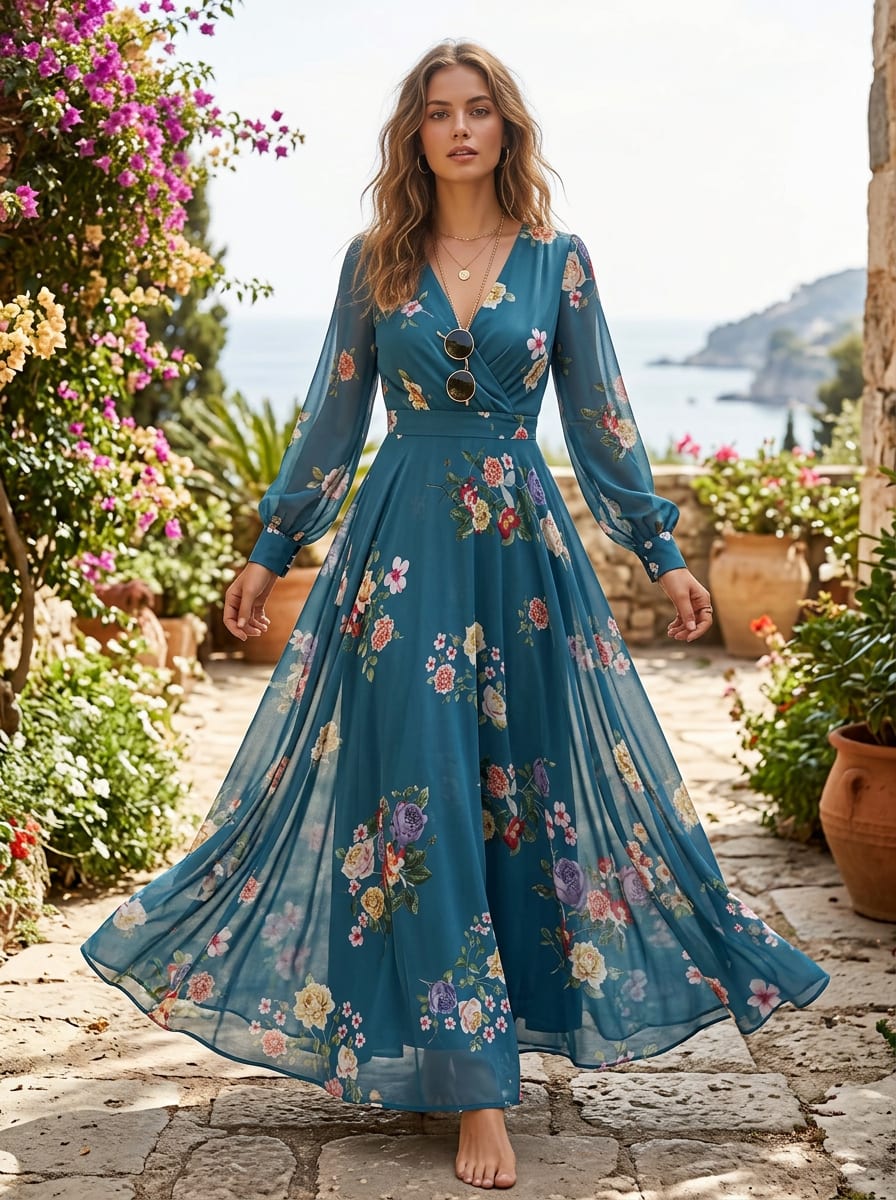 A Garden Captured in Full Bloom