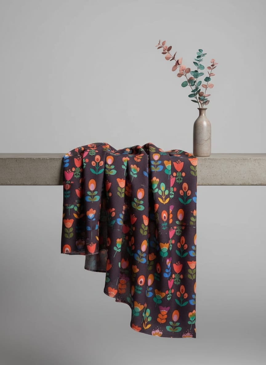 A Joyful Garden of Stylized Florals