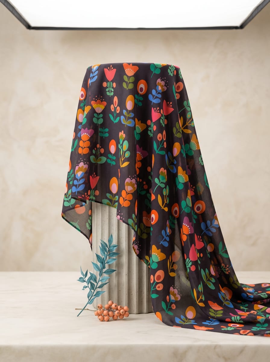A Playful Print from a Folk Garden