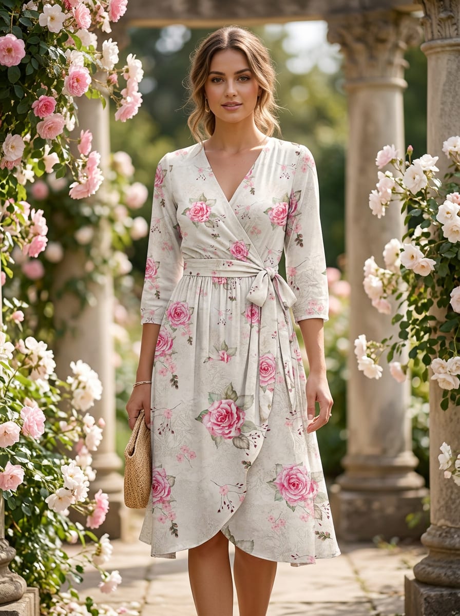 A Print Inspired by a Vintage Garden