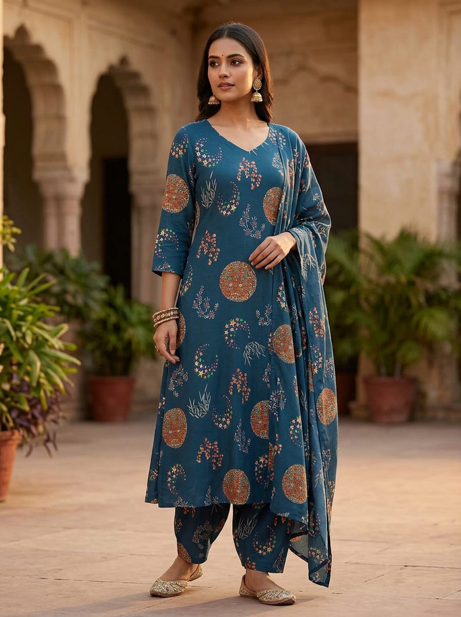 A Celestial Dance of Bohemian Motifs