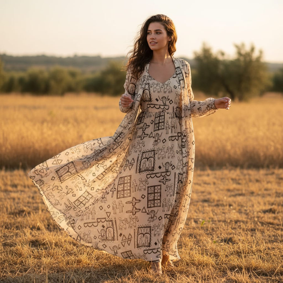 Beautiful Quirky Printed Fabric