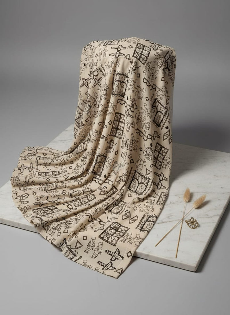 Beautiful Quirky Printed Fabric