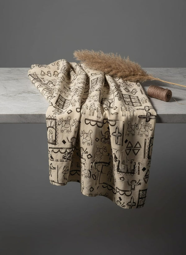 Beautiful Quirky Printed Fabric - Fabric Editorial Studio Flatlay Lookbook - TS-0-TA01268-110