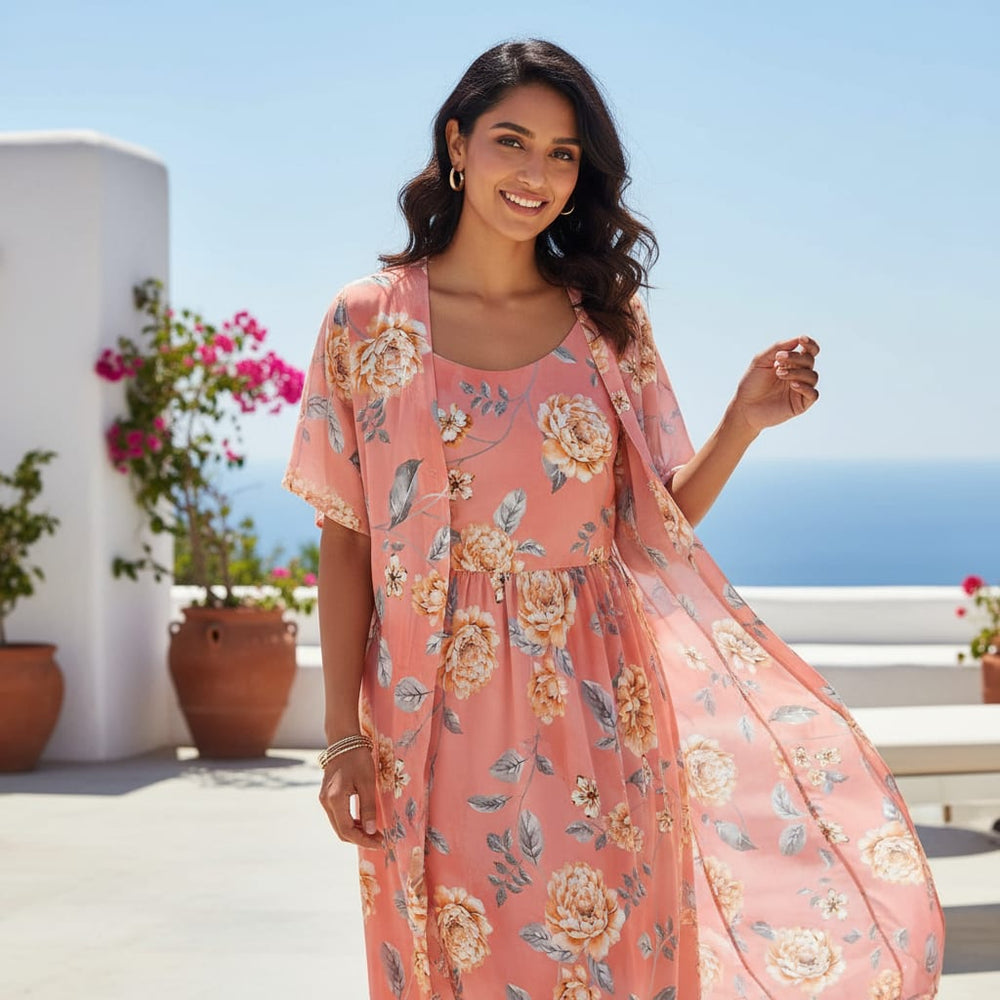 A Floral Print for Quiet Moments