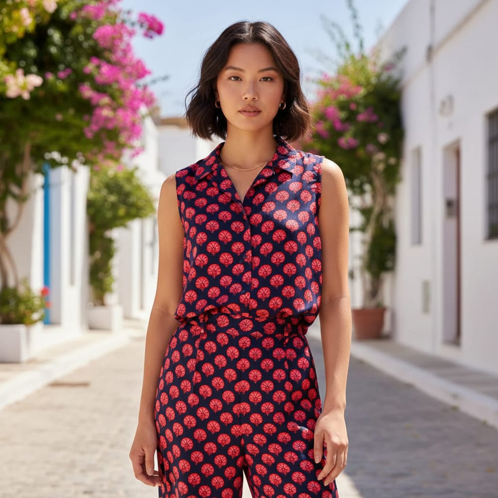 A Classic Motif, Rendered in Red