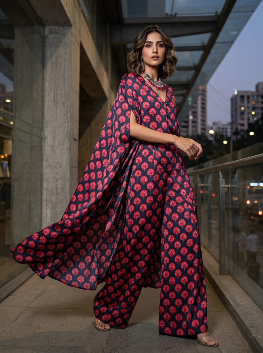 A Classic Motif, Rendered in Red