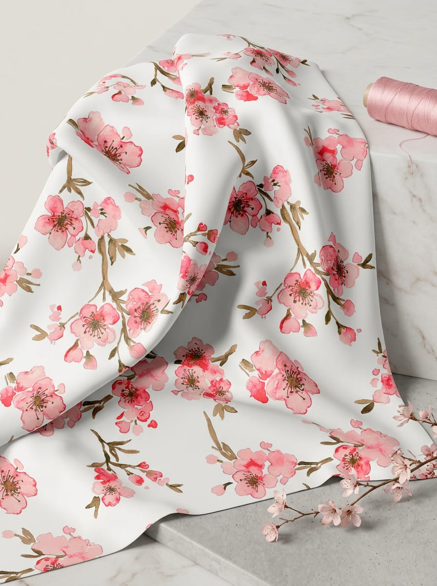 A Print Painted with the Softness of Spring