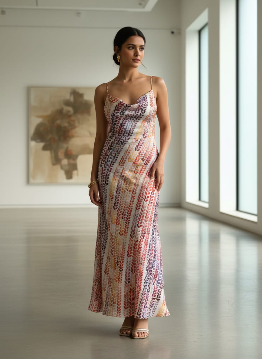 A Print That Wears the Sunset