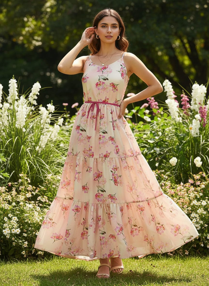 Colorfull Floral Digital Printed Fabric