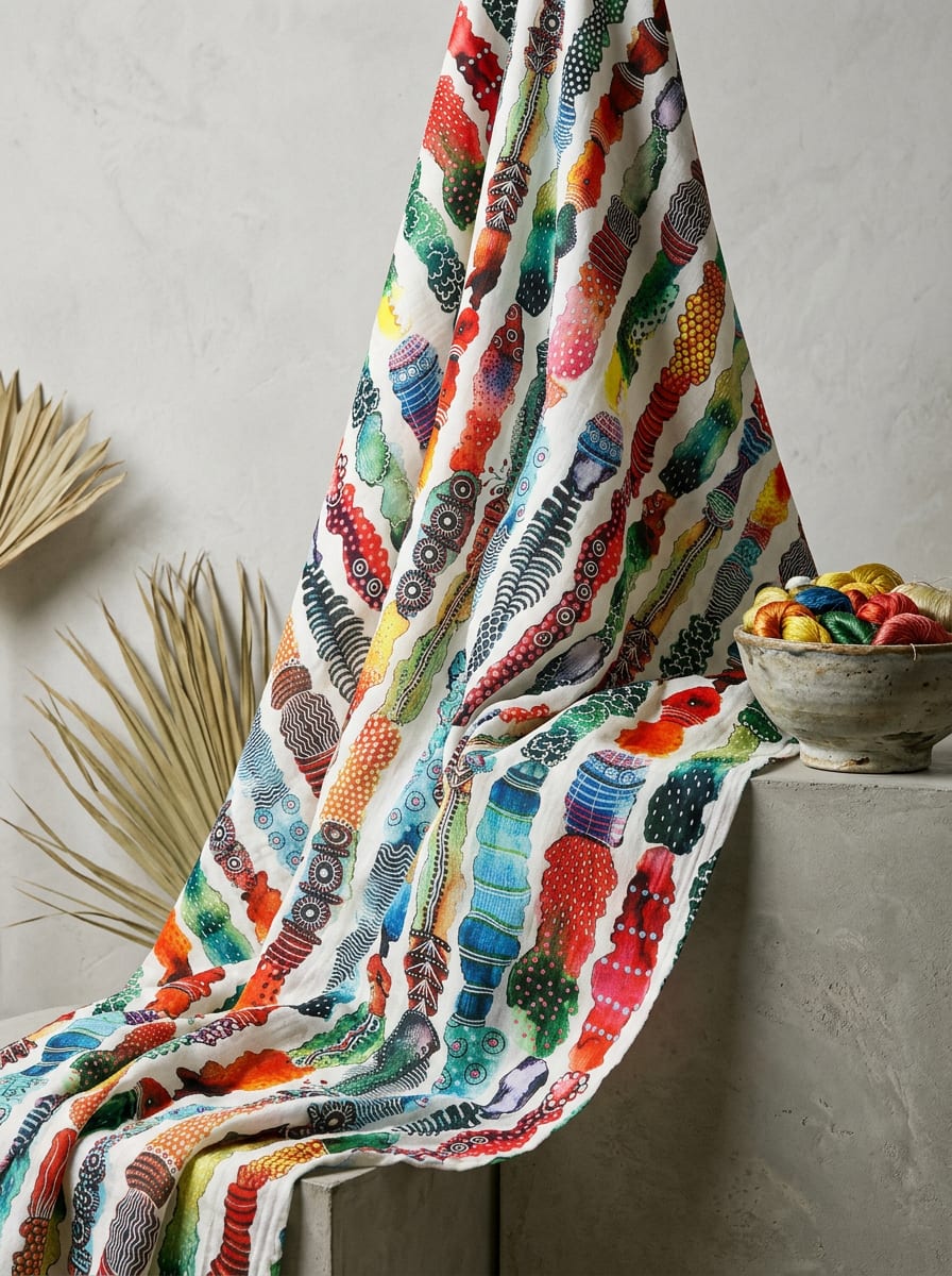 A Joyful Procession of Pattern and Colour