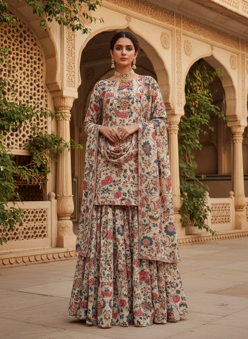 A Garden of Tradition on Cloth
