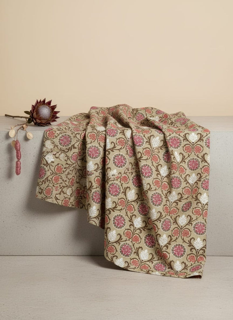 Decorative Damask Digital Printed Fabric