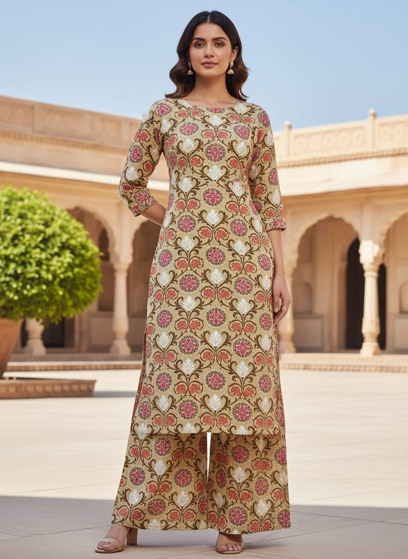 Decorative Damask Digital Printed Fabric