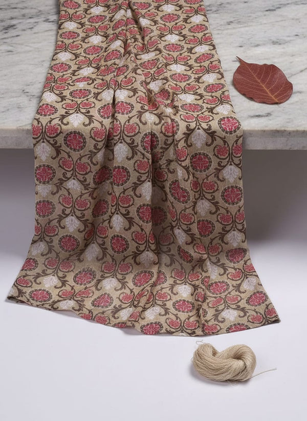 Decorative Damask Digital Printed Fabric - Fabric Editorial Studio Flatlay Lookbook - PC-0-TA0833-106