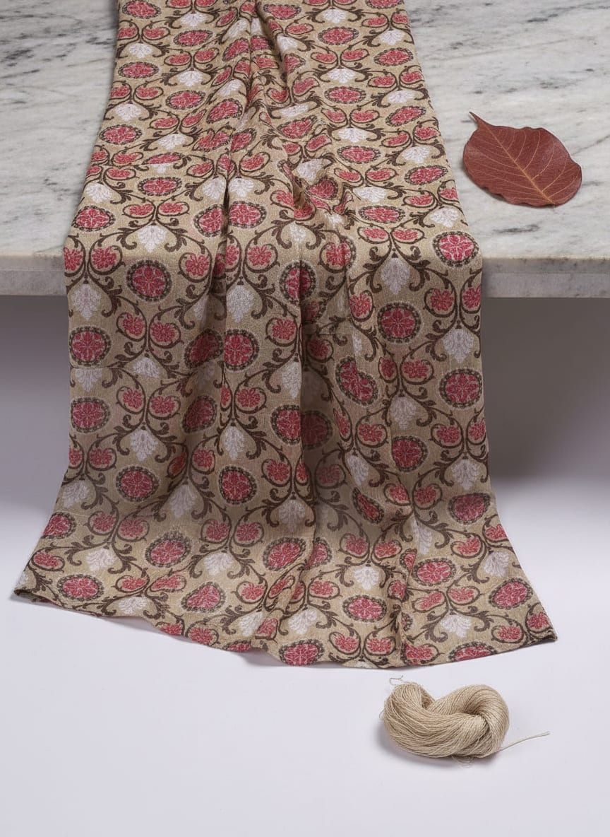 Decorative Damask Digital Printed Fabric