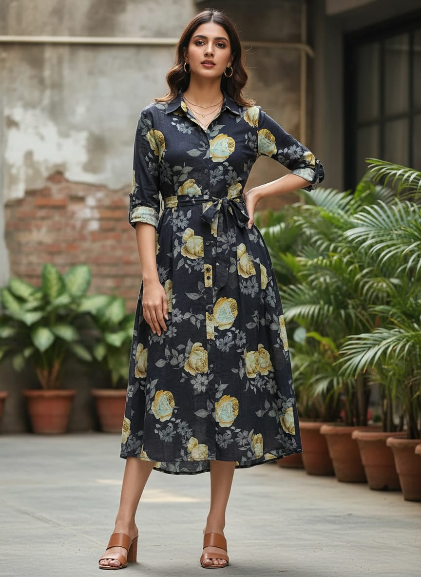 Where Dark Florals Bloom with Grace