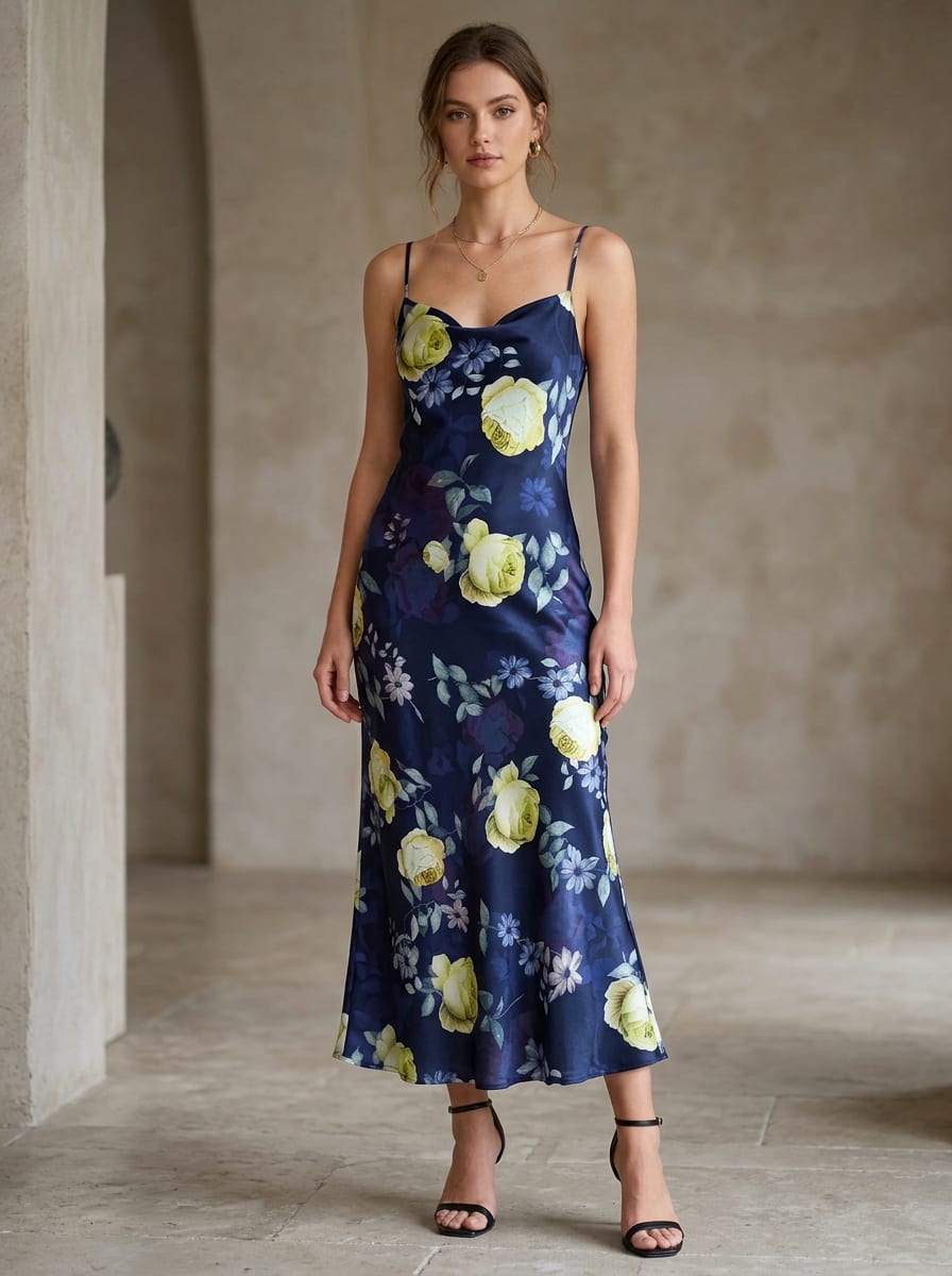 A Floral Print Found in Moonlight