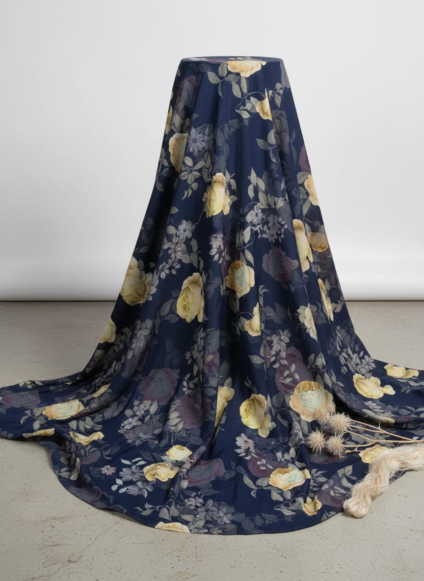 A Floral Print for Midnight Gardens