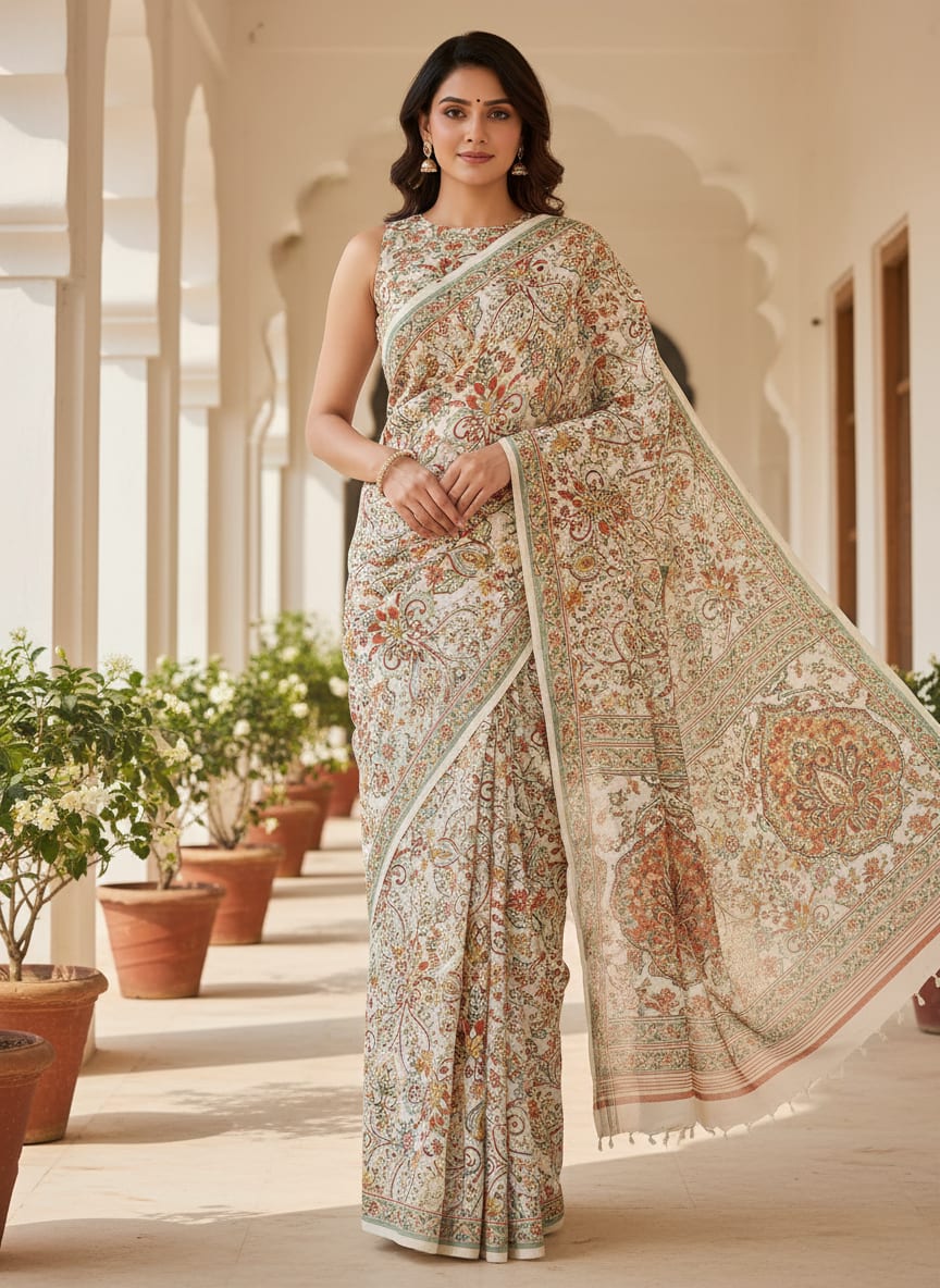 A Tapestry of Paisley and Petals