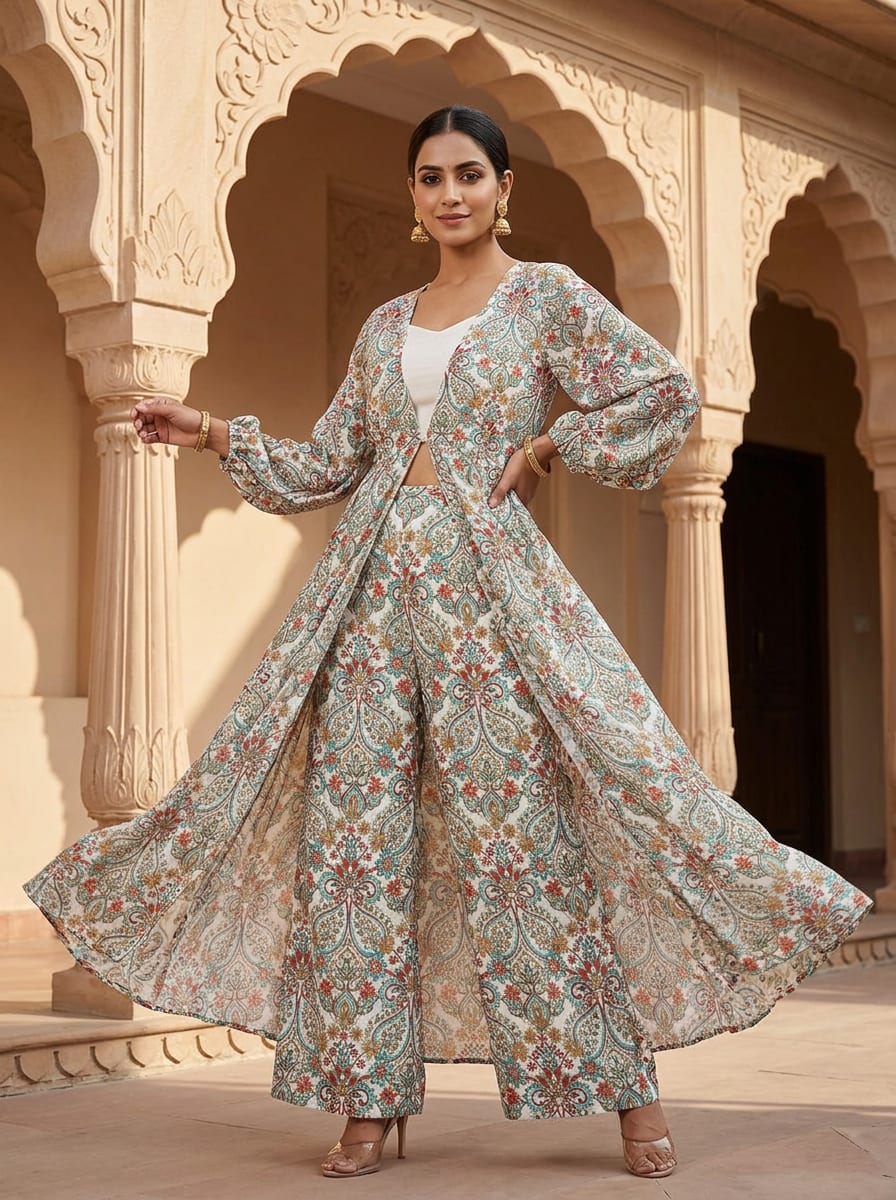 Where Classic Paisley Meets Floral Grace