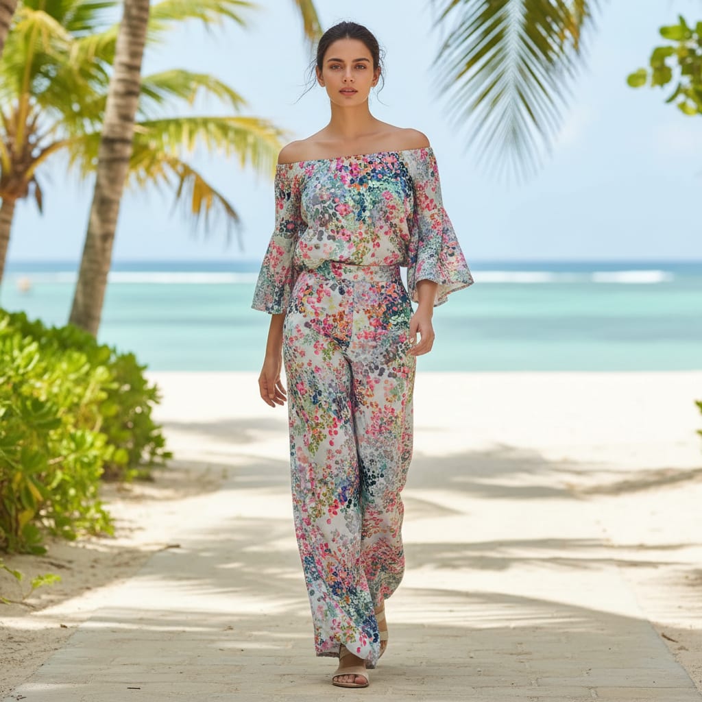 Painted Barries Digital Printed Fabric