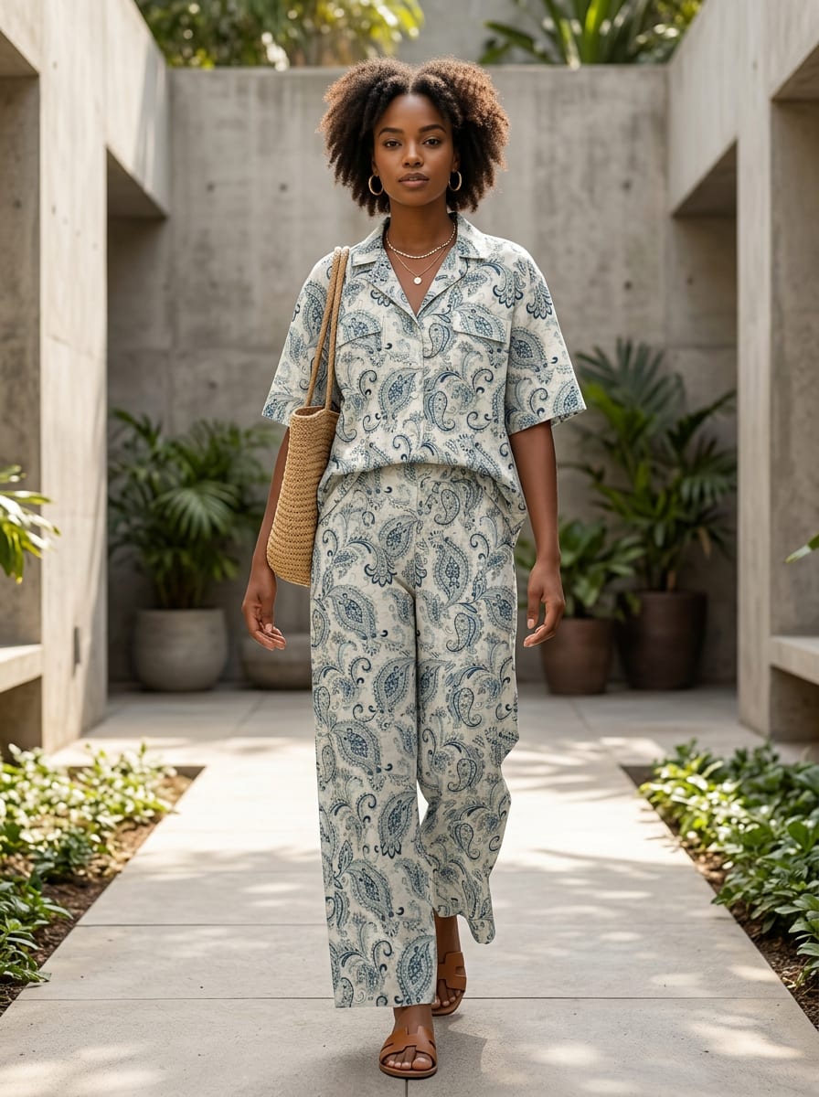 A Timeless Pattern, Calmly Reimagined.