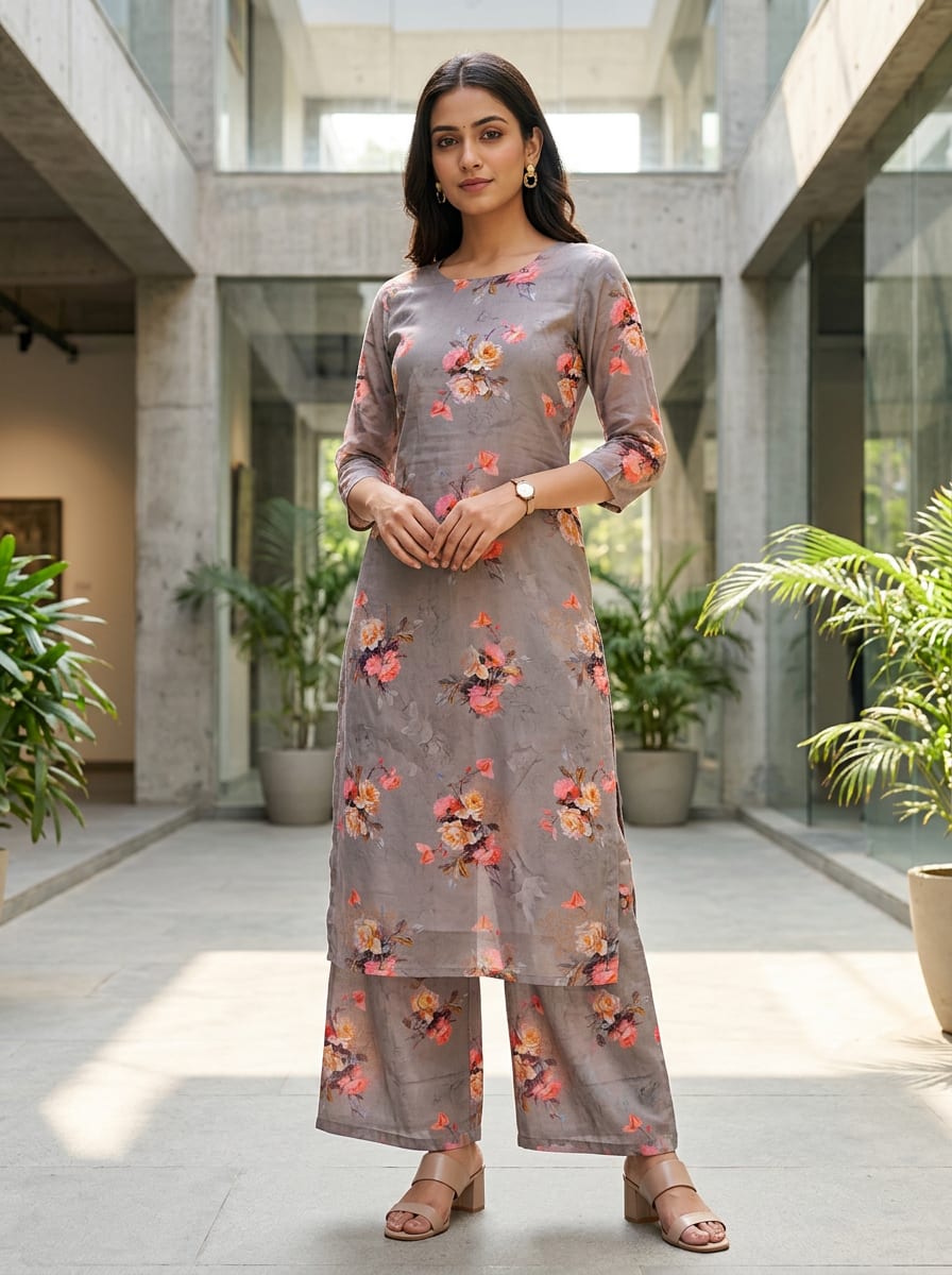 A Floral Print with a Painter's Touch
