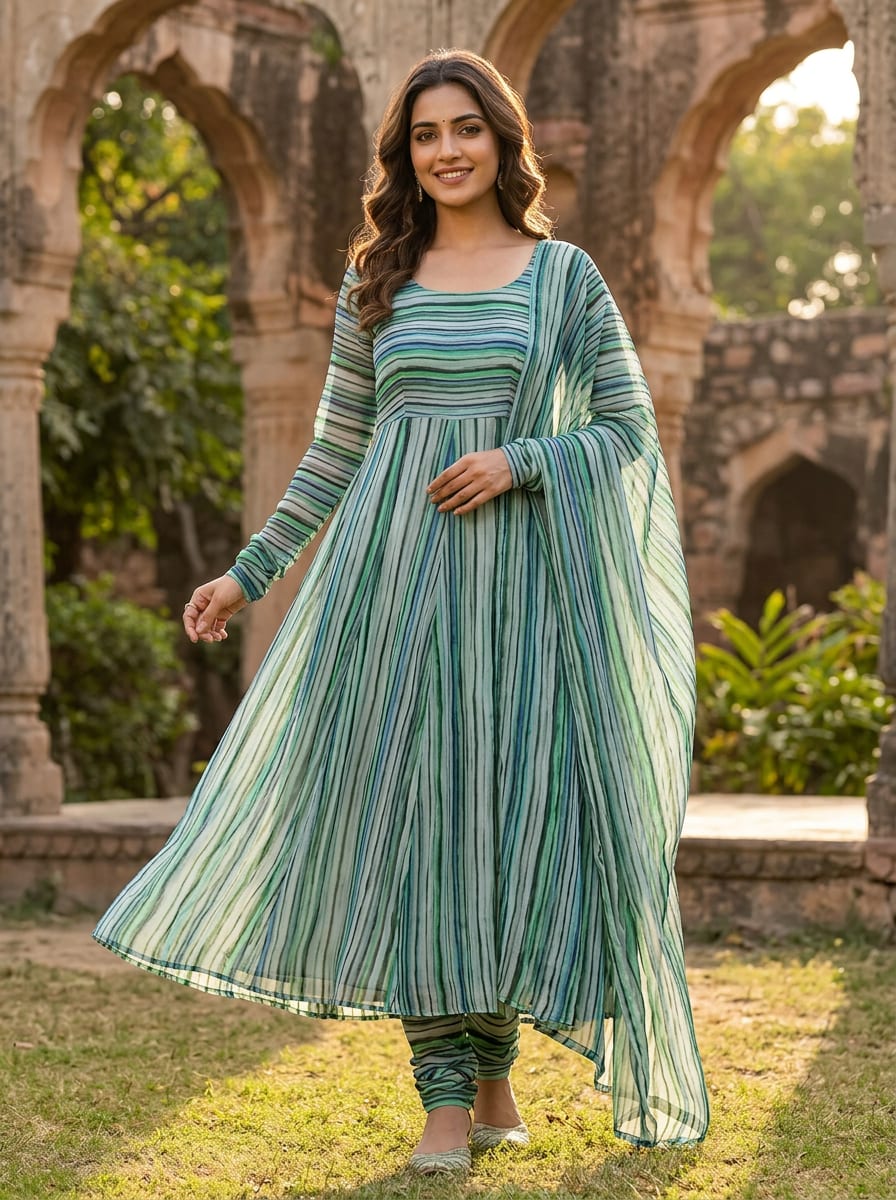 Where Flowing Watercolors Meet Woven Cloth